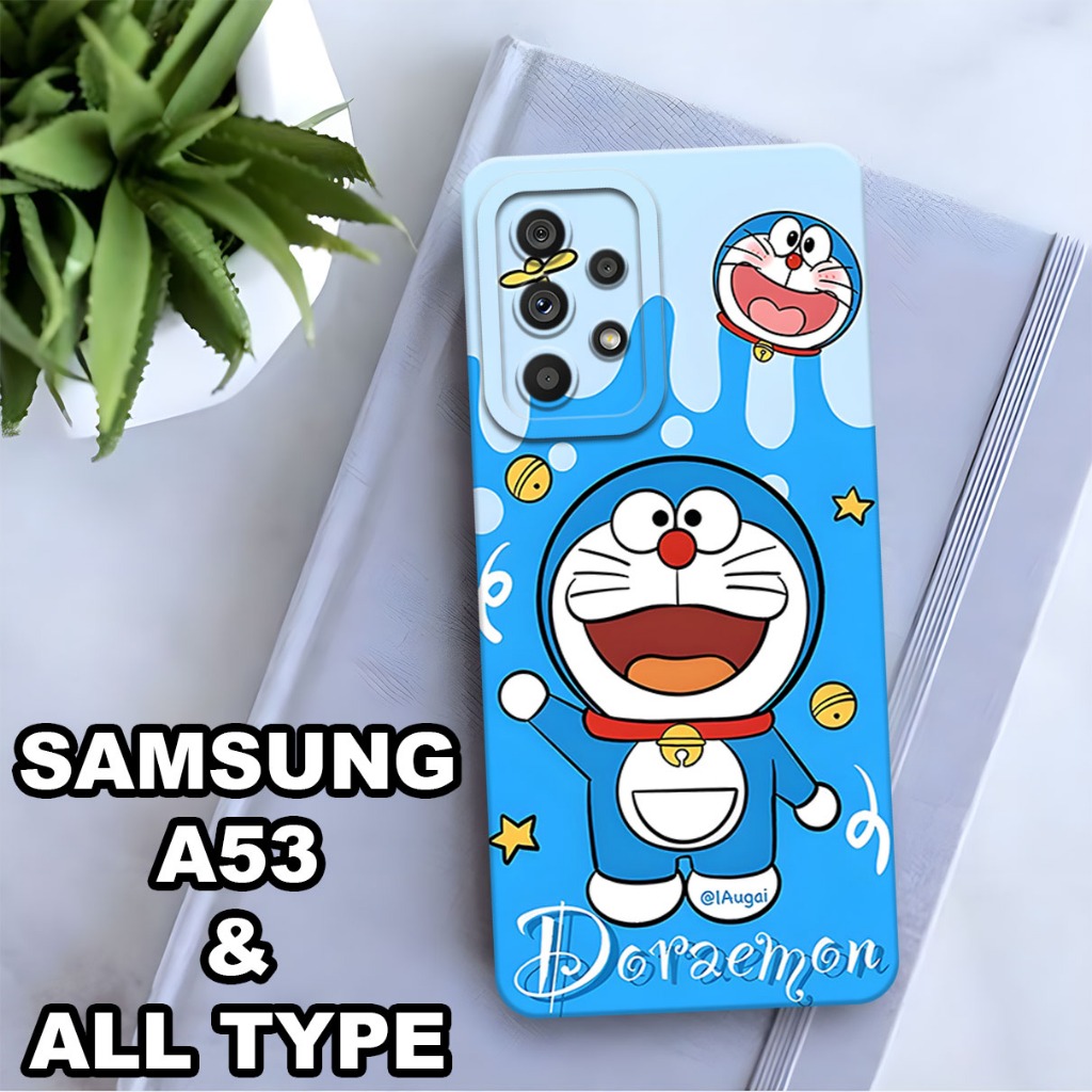 AC58/Softcase Procamera Samsung A53 และ ALL TYPE Doraemon Silicone Motif