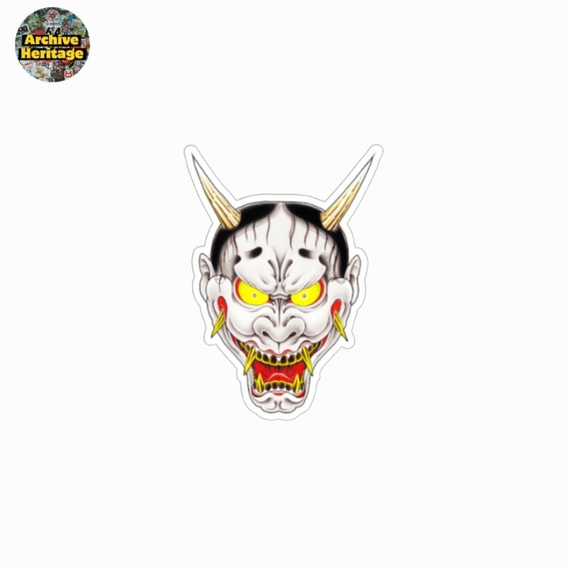 Goro Majima yakuza mask สติ๊กเกอร์มอนสเตอร์