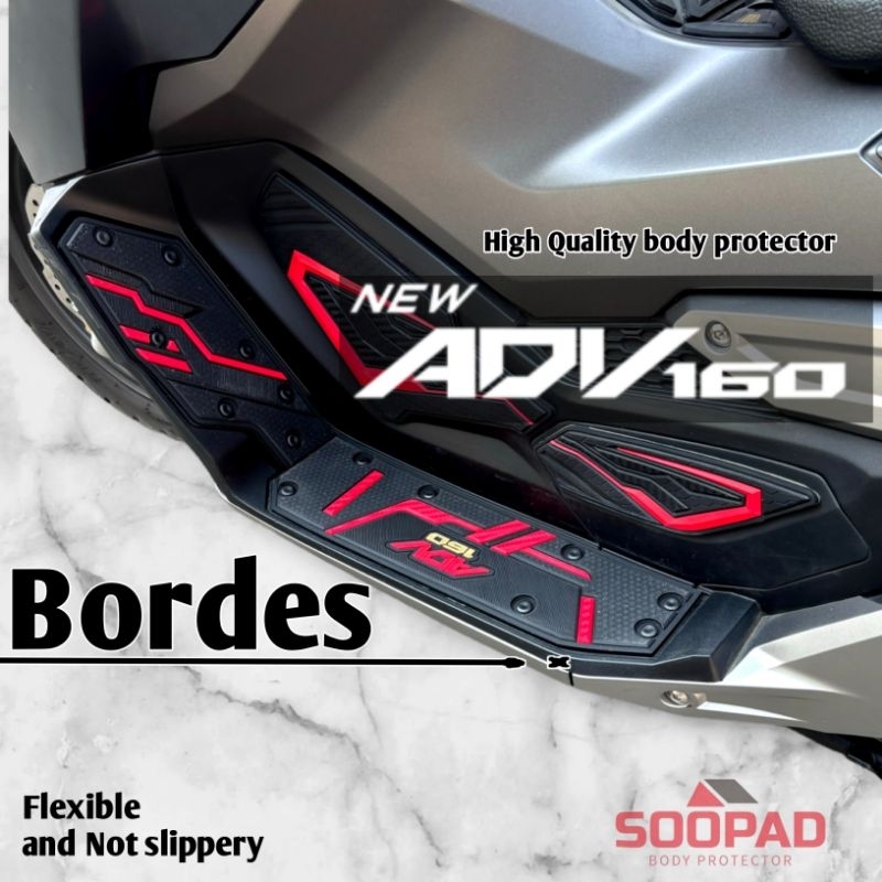Adv 160 พรมรถจักรยานยนต์วัสดุยาง Honda Matic Accessories