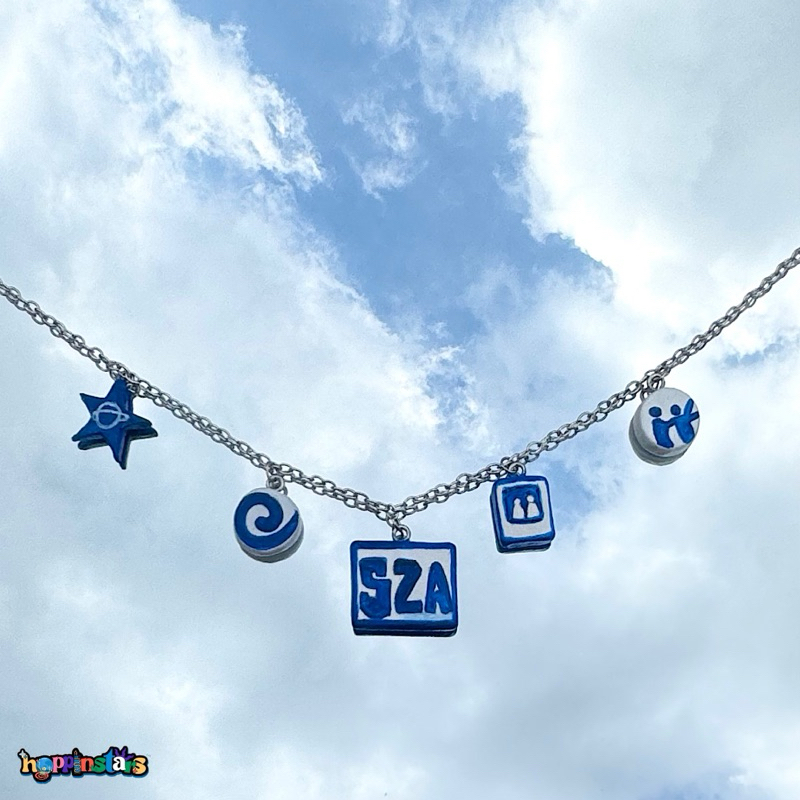 ⛓️SZA สร้อยคอเสน่ห์/สร้อยคอดินแฮนด์เมดป้องกันสนิม