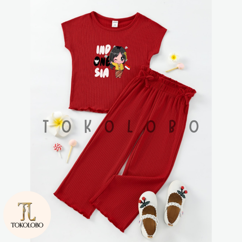 Tokolobo 4.4 WAREHOUSE MELLY CHILDRENS SET AUGUST DTF PRINTING [ อิ่ม 6 เดือน - 4 ปี]