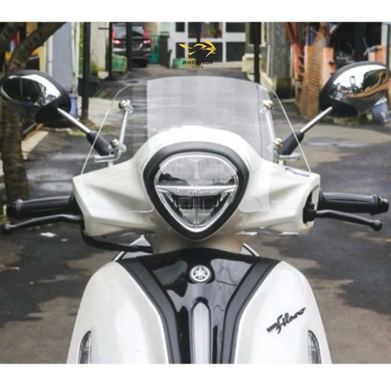 กระจกบังลม Yamaha Grand Filano | กระบังหน้าฟิลาโน่ | พวกเขาหมุน | ยามาฮ่า พวกเขาหมุน | ยิ่งใหญ่ พวกเขาหมุน