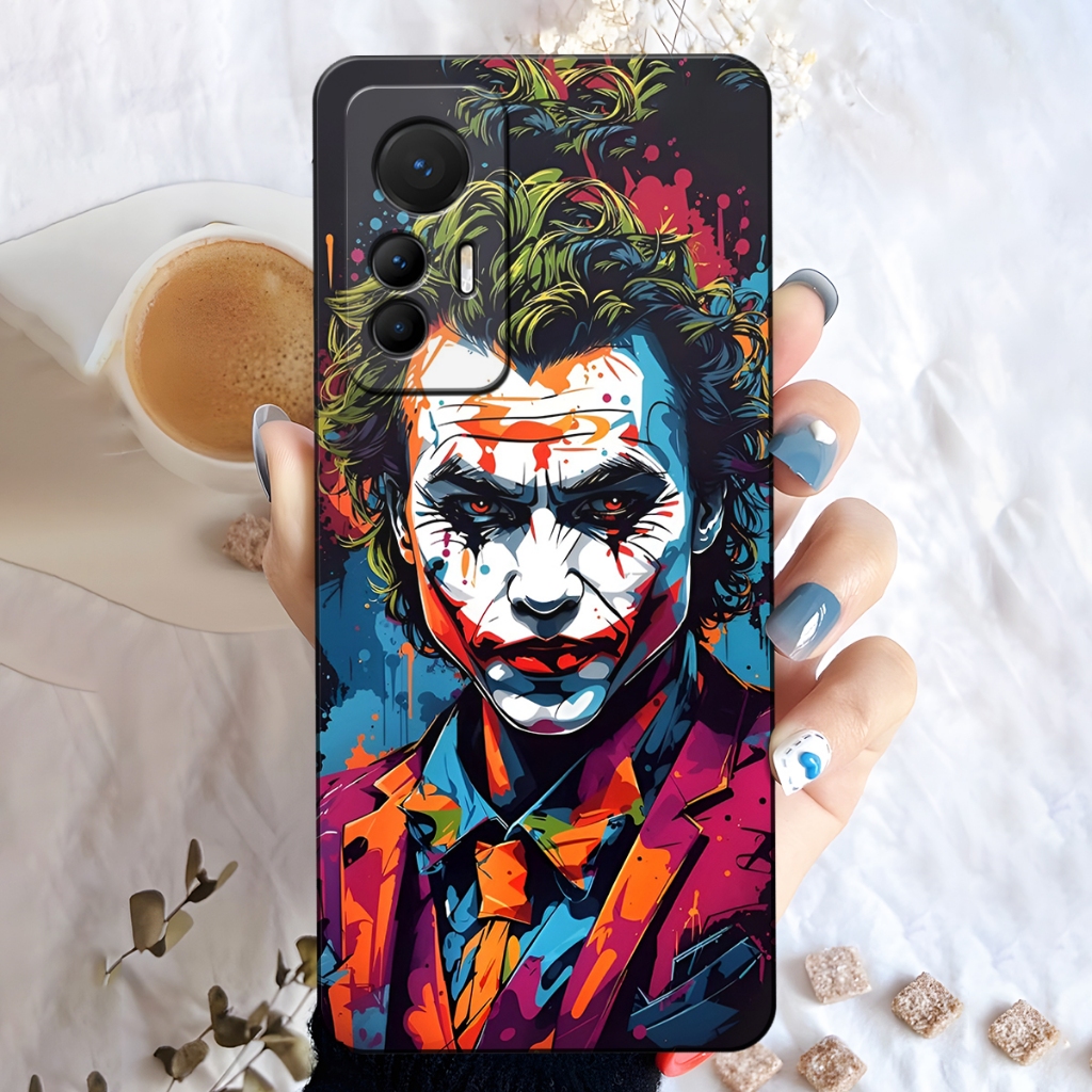 Softcase Xiaomi MI 12 Lite เคสล่าสุด Macaroon Case J0ker รูปแบบ Softcase ป้องกัน HP เคสซิลิโคน Tpu P