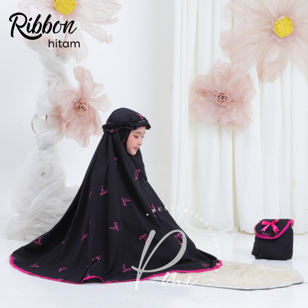 PRAYER CLOTHES COLLECTION - ผ้าสวดมนต์ 2-IN-1 พร้อมริบบิ้น EMBROIDERY (COQUETTE)