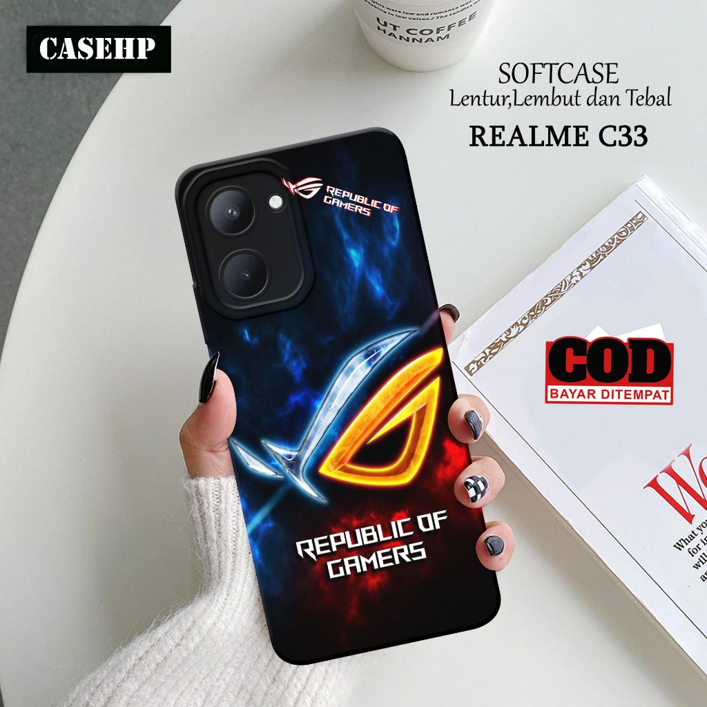 เคส HP REALME C33 - Casehp - เคส REALME C33 - เคสกล้อง - ผิวโทรศัพท์มือถือ - REALME C33 Silicone - เ
