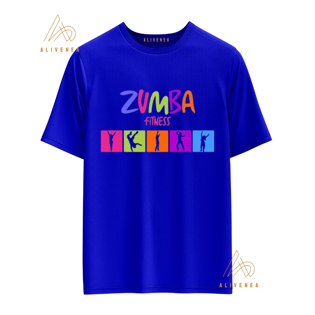 เสื้อยืดกีฬา ZUMBA ผู้หญิง/เสื้อยืด ZUMBA ผู้หญิง ML XL