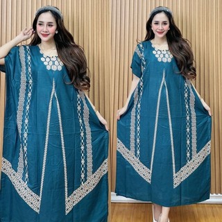 DASTER LOWO JUMBO RAYON MOTIF KAWUNG BUSUI NYAMAN ADEM