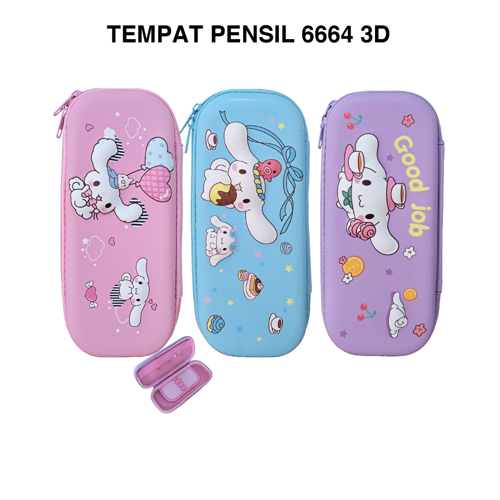 กล่องดินสอเด็ก Cinnamoroll 6664 Hardcase Pencil Case Small Smiggle