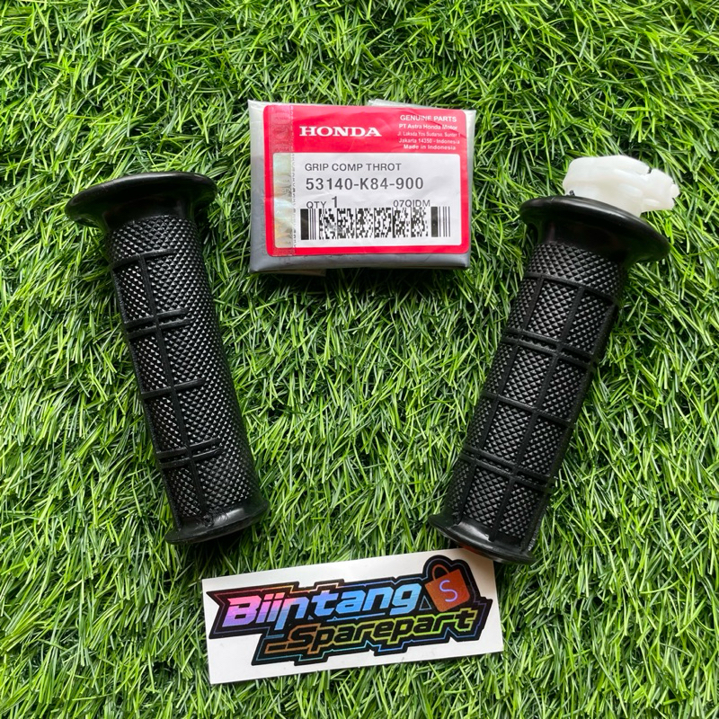 HANDGRIP HANDFAT CRF 150 K84 SET ซ้ายขวา + LONGSONG K84
