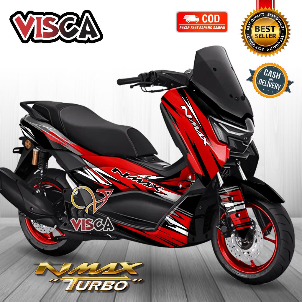 Decal NMAX Turbo Full Body สติกเกอร์ NMAX ใหม่ 2024 Fullbody Decal Nmax Neo Striping NMAX 2024 ล่าสุ