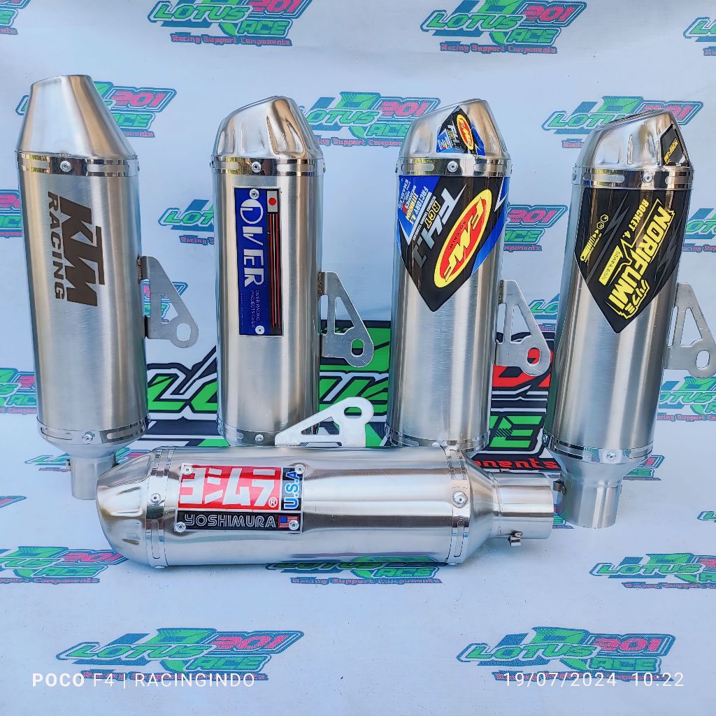 ท่อไอเสียกระป๋องเท่านั้น norifumi/fmf/ktm/over 38 51 มม. สําหรับ xr 150xr 200 klx 150 crf 150 xtz 125 Etc