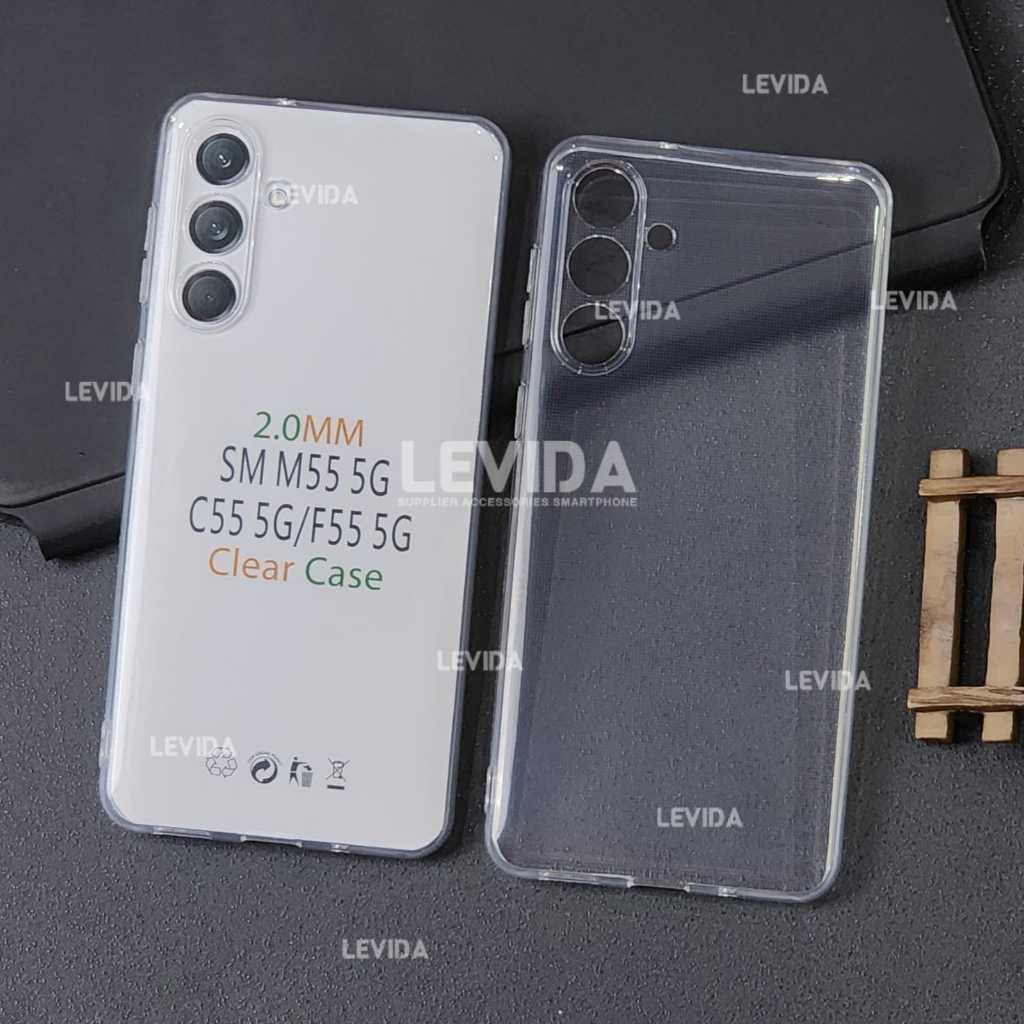 Samsung M55 5G Samsung M15 5G Softcase Clear 2.0mm Case Bening Samsung M55 5G Samsung M15 5G CH-01