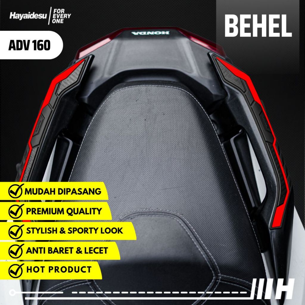 Hayiedu Honda ADV 160 Stirrup Pilion Grip Body Protector Cover