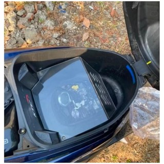 downdraft cover tutup bagasi vario 125/150 led old new full akrilik tebal 3mili model bintang dll