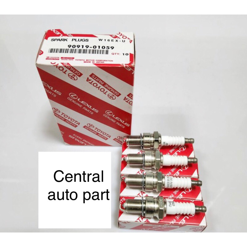 TOYOTA W16EX-U SPARK PLUG TOYOTA KIJANG 5K/7K/4K/3K/Kijang kaspul/KIJANG BOX/KIJANG SUPER ORIGINAL