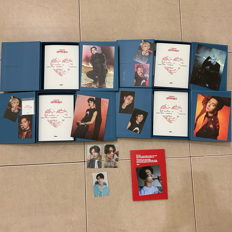 Enhypen Romance Untold Concession Engene Ver NI-KI Jake Sunghoon Jay Heeseung อัลบั้ม