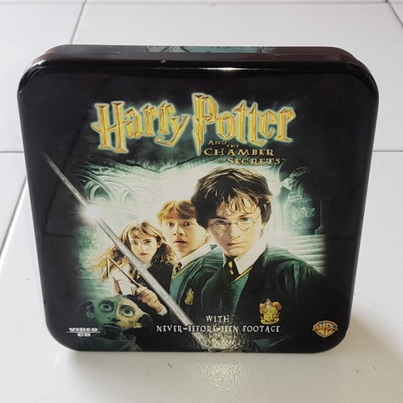 Vcd Harry Potter และห้องแห่งความลับ (2002) 3 แผ่น TIN CASE ORIGINAL VideoCD ผลิตในสิงคโปร์