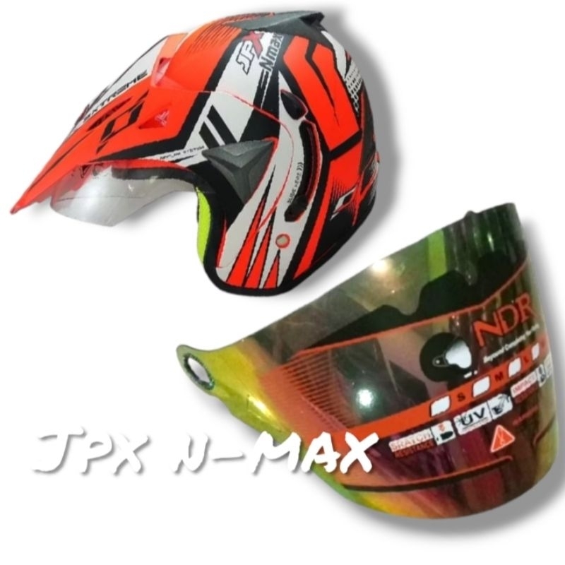(NDR-4) JPX N-Max Helmet Visor || JPX NMAX เคม กระบังหน้า