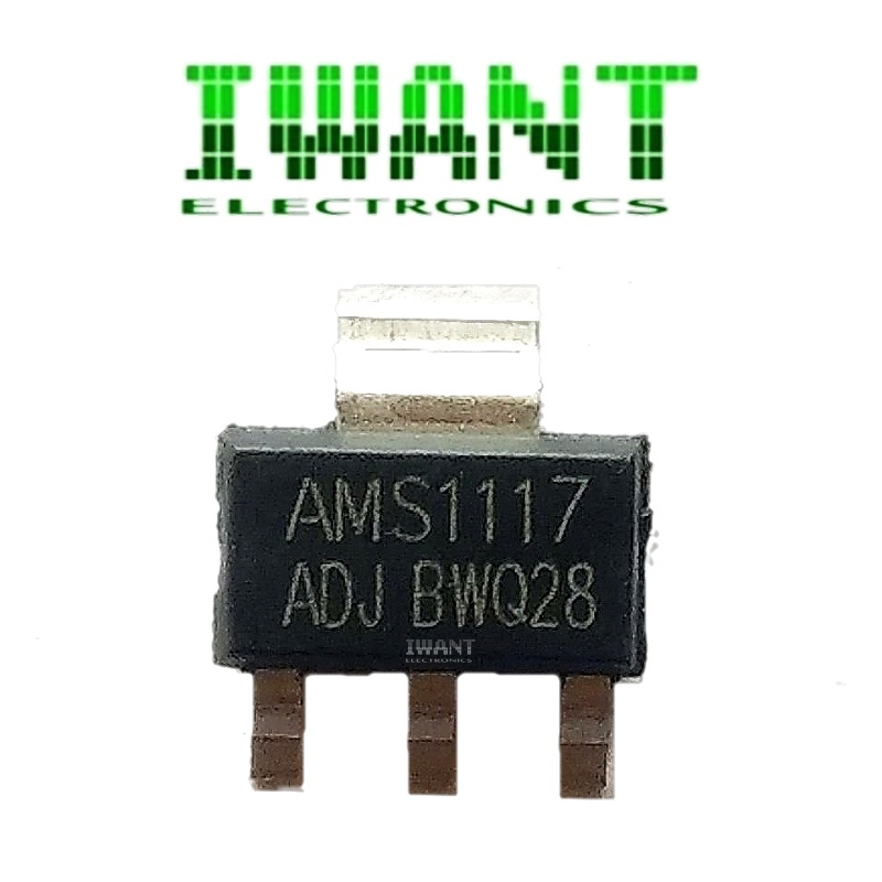 Ams1117 IC REGULATOR AMS1117ADJ GRADE B SOT-223 AMS1117ADJ0.8A ADJUSTABLE AMS1117-ADJ