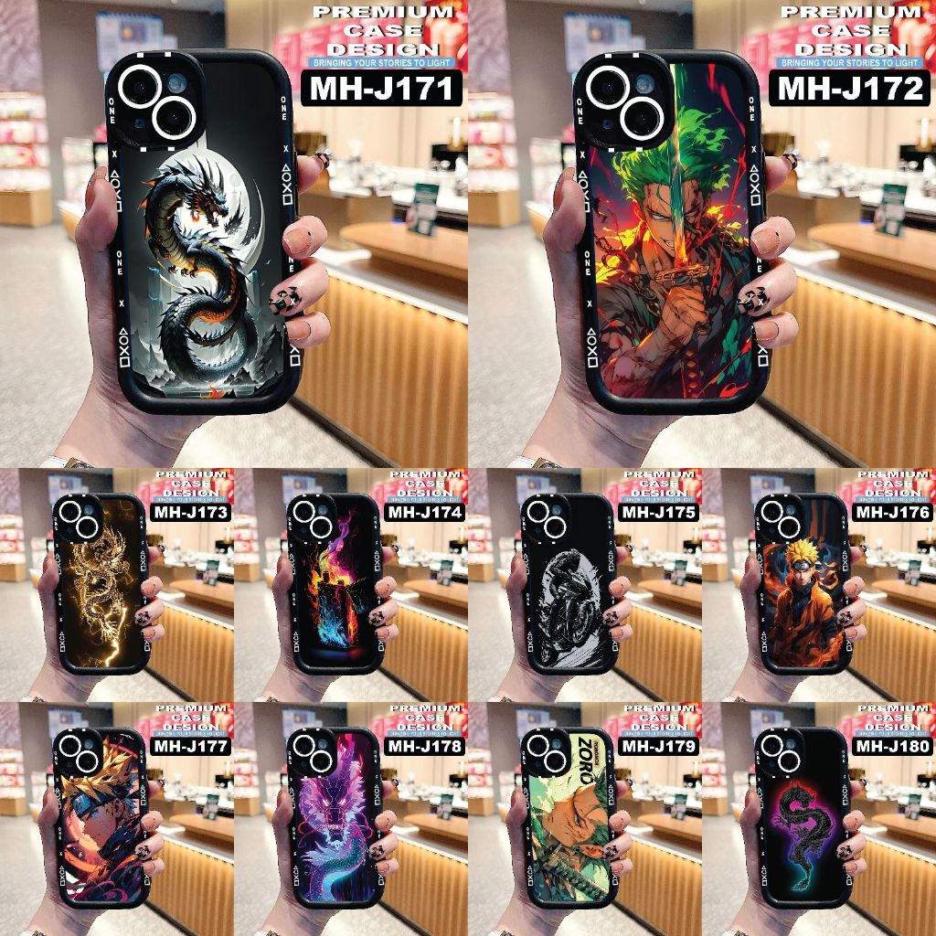OPPO A98/A96/A83/A79/A78 4G/A78 5G/A77/A77S/A76/A36/A74/A71 ⭐️ CASE MOTIF CODE MH J171-J180 ⭐️ TYPE 