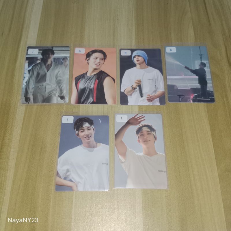 การ์ดสะสม Seventeen อย่างเป็นทางการของ Photocard TC Follow Fellow Mingyu Wonwoo