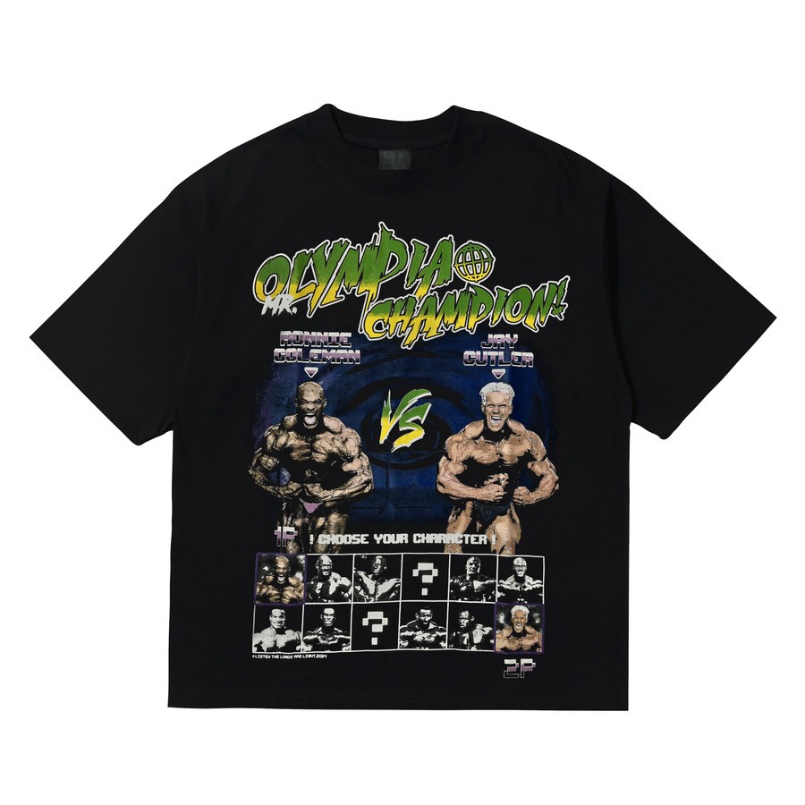 Ronnie Coleman vs Jay Cutler " the Greatest Rivalry" GYM เสื้อยืด Bootleg เพาะกาย Powerlifting