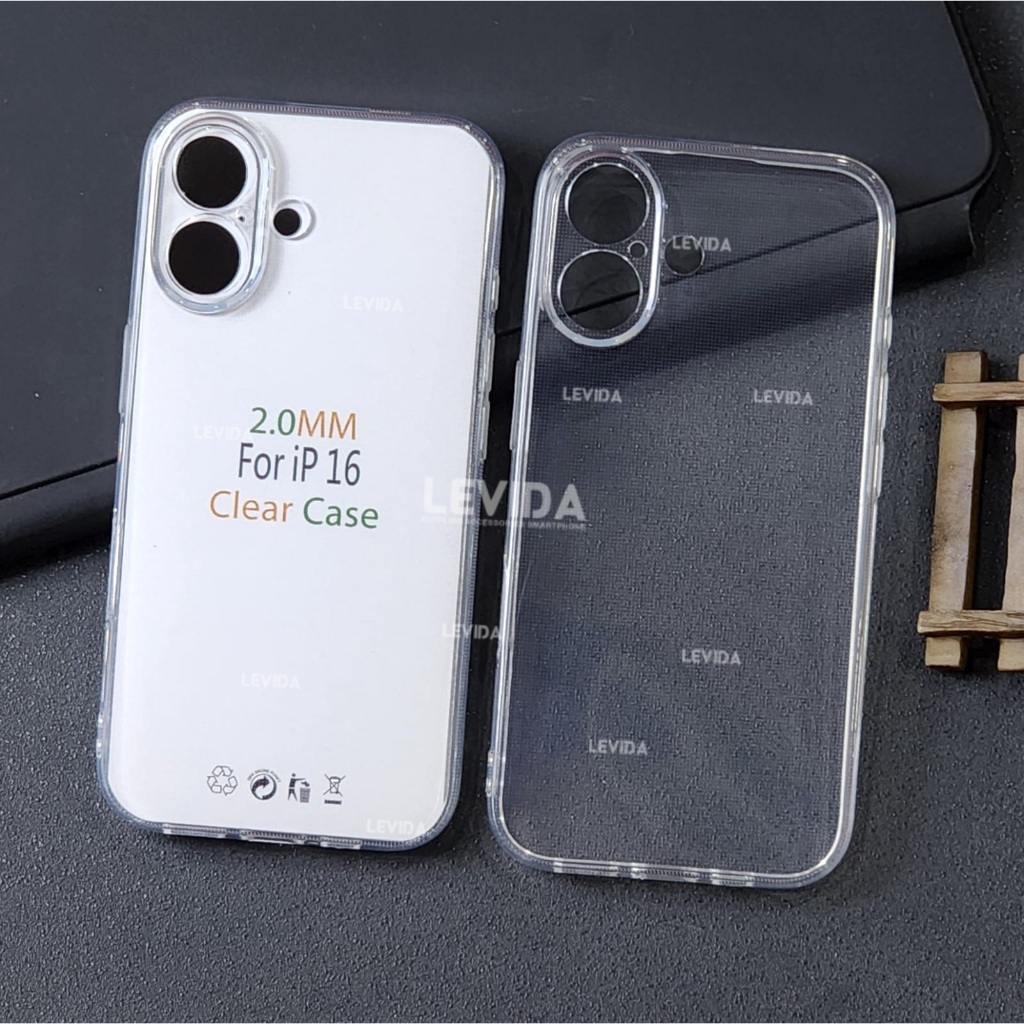Iphone 16 Iphone 16 Plus Iphone 16 Pro Iphone 16 Pro Max Softcase Clear 2.0mm Clear Case Iphone 16 P