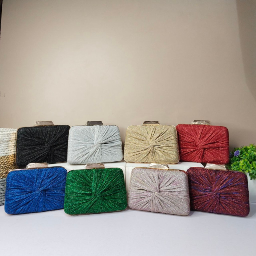 กระเป๋าปาร์ตี้คลัทช์สําหรับผู้หญิงสําหรับงานแต่งงาน 1329 - 14ซม