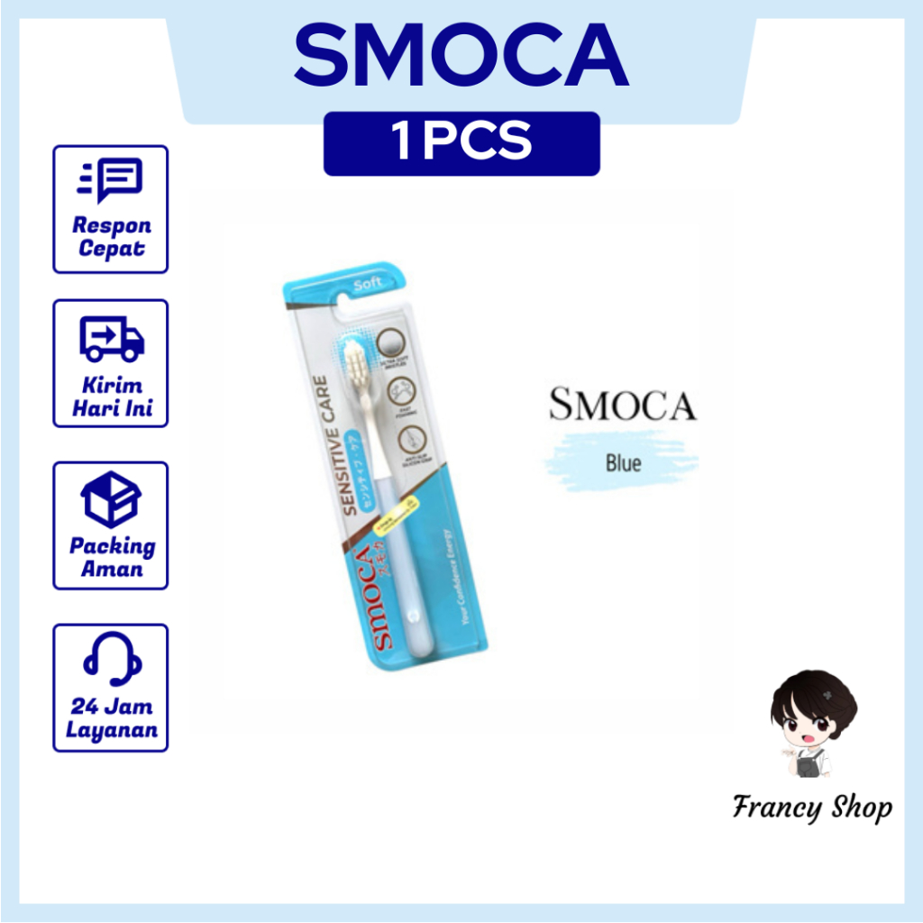 แปรงสีฟัน Smoca Sensitive Care 1