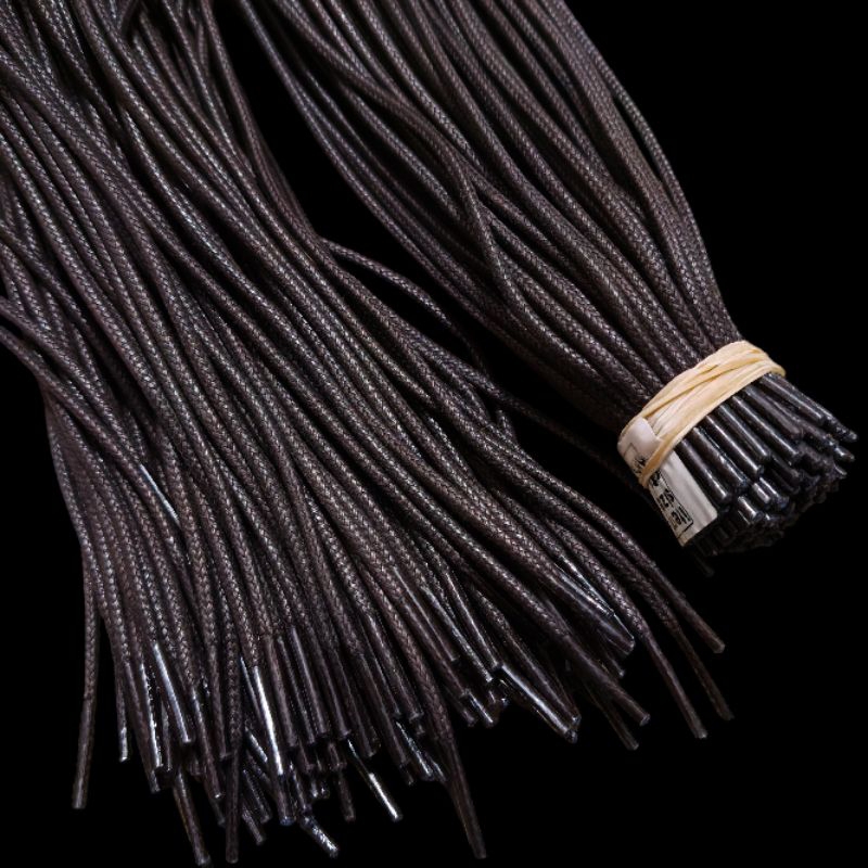 LILIN เชือกผูกรองเท้าทรงกลมแว็กซ์/แว็กซ์ 3mm-90cm - รูปที่ 2