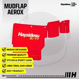 บังโคลน Hayidesu Mudflap Aerox Old & New Connected - PREMIUM