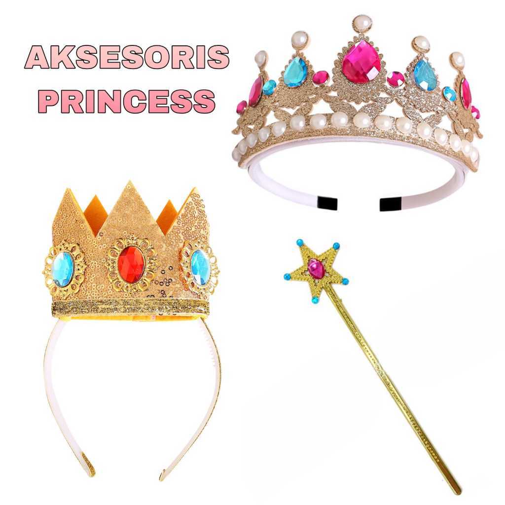 RATU IDEA COSTUME ACCESSORIES STICK TIARA CROWN PRINCESS QUEEN COSPLAY FAIRY PRINCESS HALLOWEEN COST