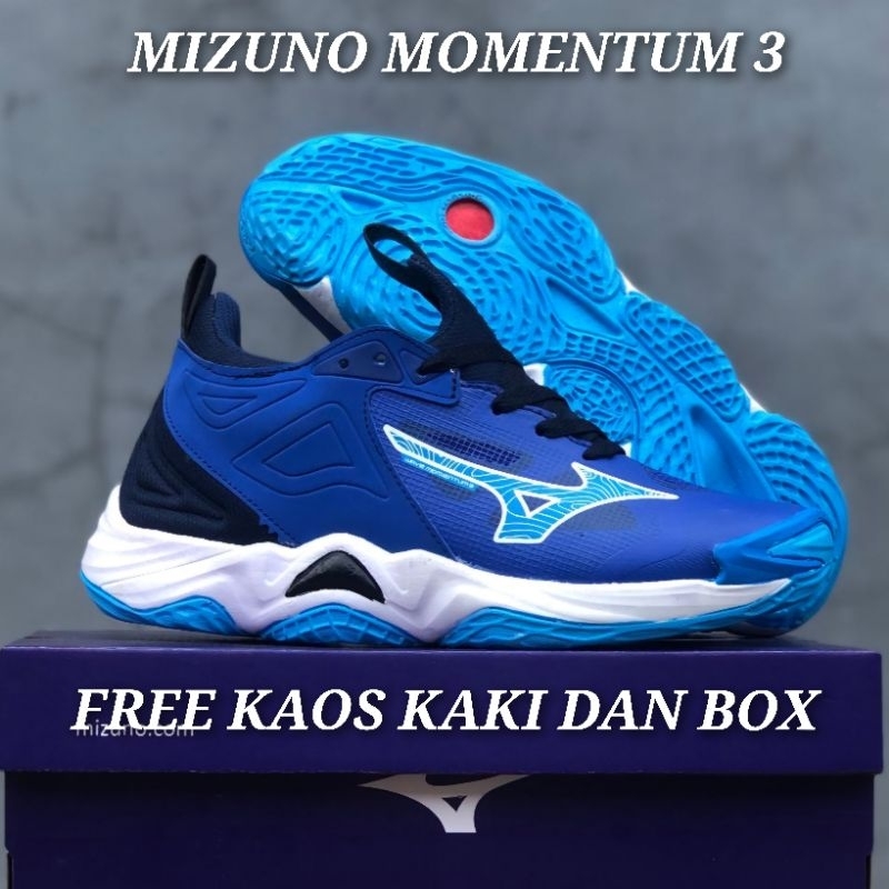 Mizuno Momentum 3 รองเท้าวอลเลย์บอลผู้ชายและผู้หญิงรองเท้าวอลเลย์บอล Indor Outdor รองเท้ากีฬารองเท้าวอลเลย์บอลที่ดีที่สุด