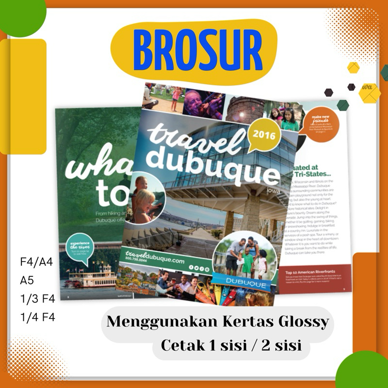 Custom F4 A4 A5 Brochure หรือ Flyer Printing Glossy/Glossy กระดาษขนาด