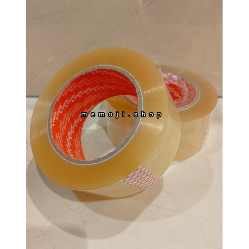 เทปท่อ / OPP G.pack 48mm x 120mtr CLEAR (1 ชิ้น)