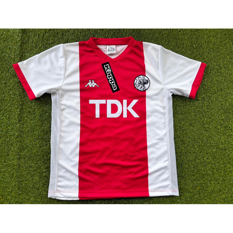 Retro Ajax Amsterdam TDK 87/89 เสื้อแข่งเหย้า / Classicjersey/วินเทจ/casualjersey/scena