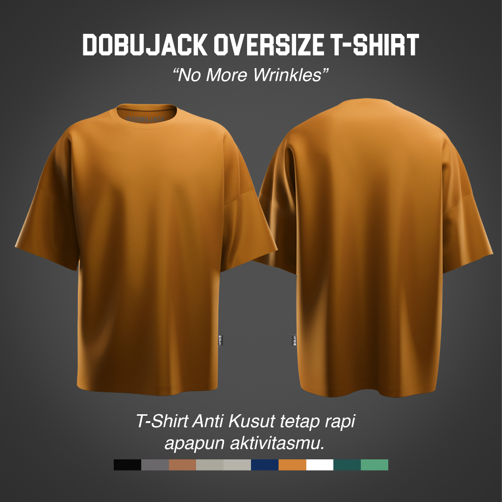 เสื้อยืด Dobujack Oversize Vloid Dijon