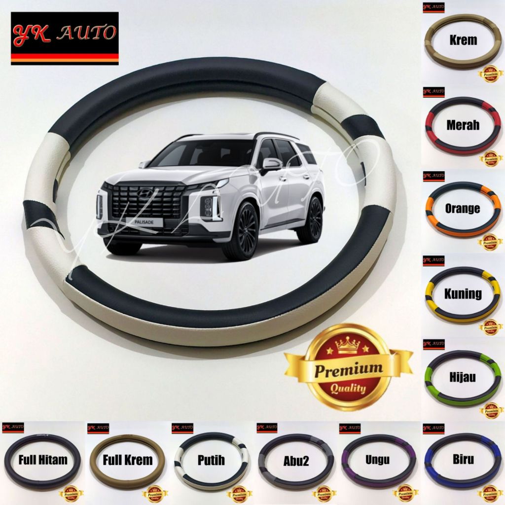 Palisade หุ้มพวงมาลัย Hyundai Palisade หุ้มพวงมาลัย Palisade DX