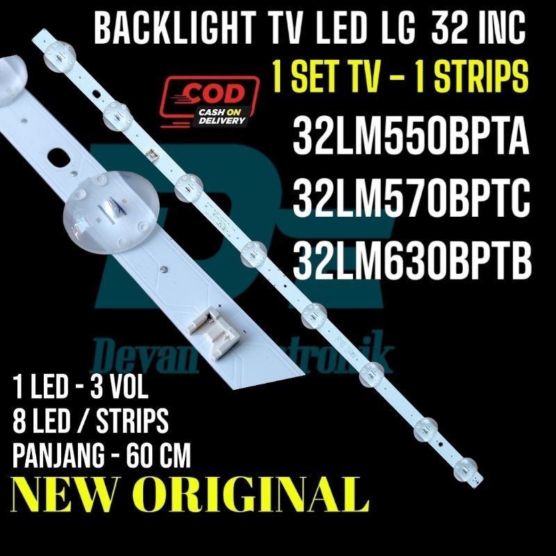 LG LED TV BACKLIGHT 32LM550BPTA 32LM570BPTC 32LM630BPTB LG LED TV LIGHT 32LM550 32LM570 32LM630 8K 3