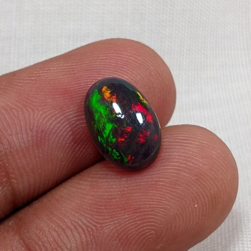 หินธรรมชาติ JARONG BLACK OPAL STONE