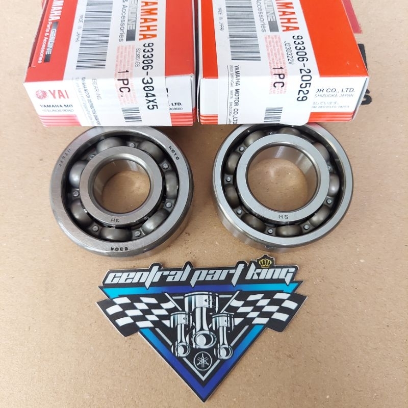 BEARING LAHER KRUK AS ซ้ายขวา KOYO JAPAN HS ความเร็วสูง RX KING, RXS, YT115, RXZ, JUPITER Z ของแท้ Y