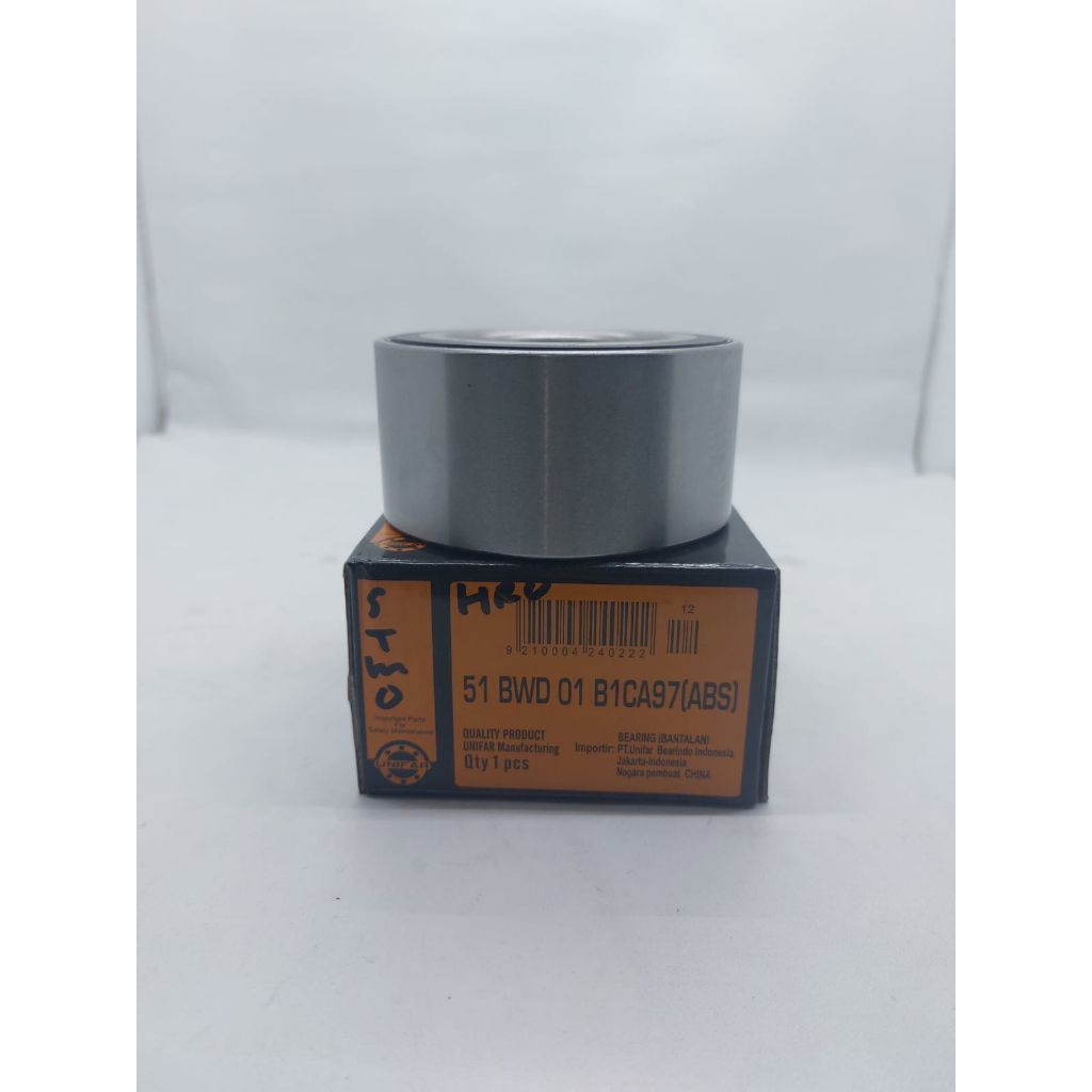 LAHAR LAKER FRONT WHEEL BEARING CRV GEN 3 HRV 2015 51BWD01 ABS