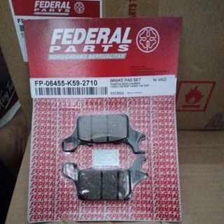 Federal แผ่นดิสก์เบรก VARIO 150 125 ESP K59 FP