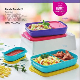 Foody BUDDY TEPAK Eat TUPPERWARE Bulkhead