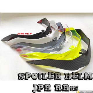 สปอยเลอร์หมวกกันน็อค Jpr RR15 All Series