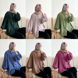 ( CUCI GUDANG ) ZEA PUFFY BLOUSE