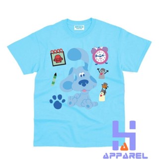 เสื้อยืด พิมพ์ลาย Blues CLUES สําหรับเด็ก