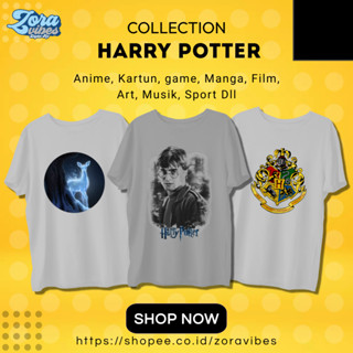 เสื้อยืด พิมพ์ลาย Harry Potter