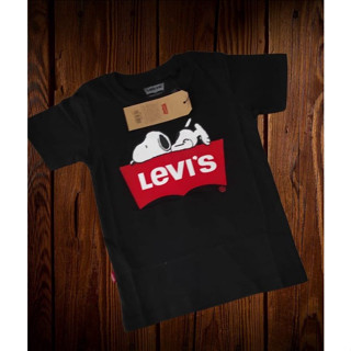 เสื้อยืด ลาย Levis Peanuts สําหรับเด็ก