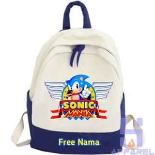 กระเป๋าเป้สะพายหลัง ลาย Sonic THE HEDGEHOG สําหรับเด็ก